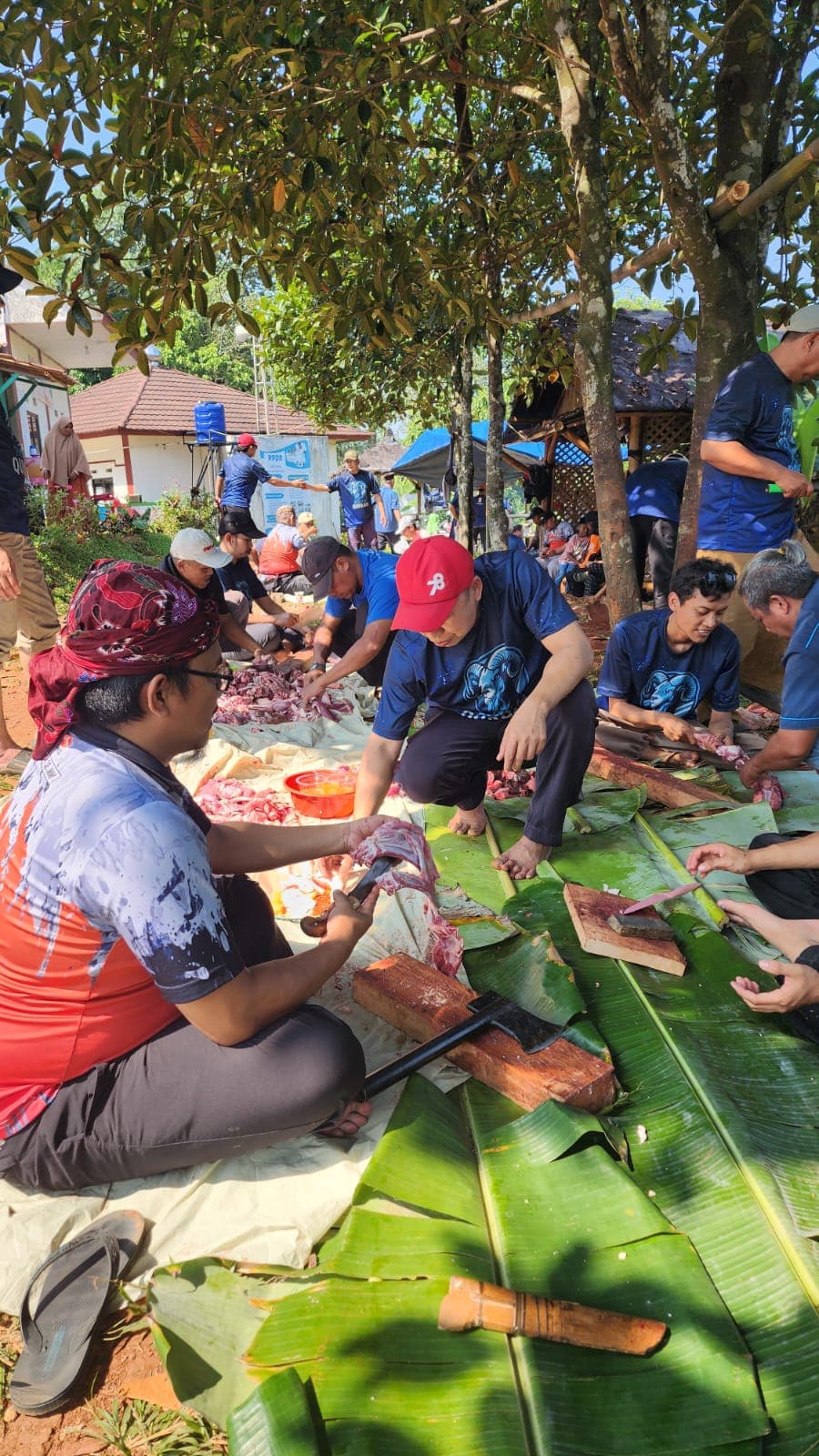 Pemotongan Hewan Qurban DPC PKS Parung