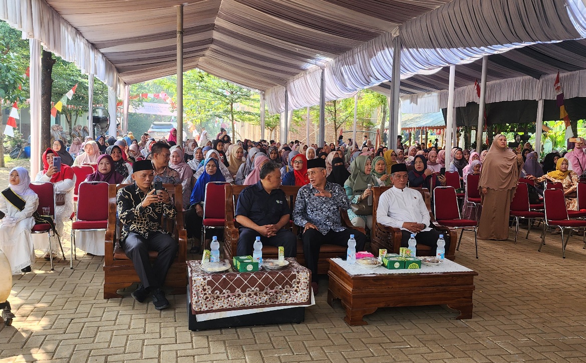 Sosialisasi Germas d MTS An Nashr, Desa Jabon Mekar  Peserta Antusias